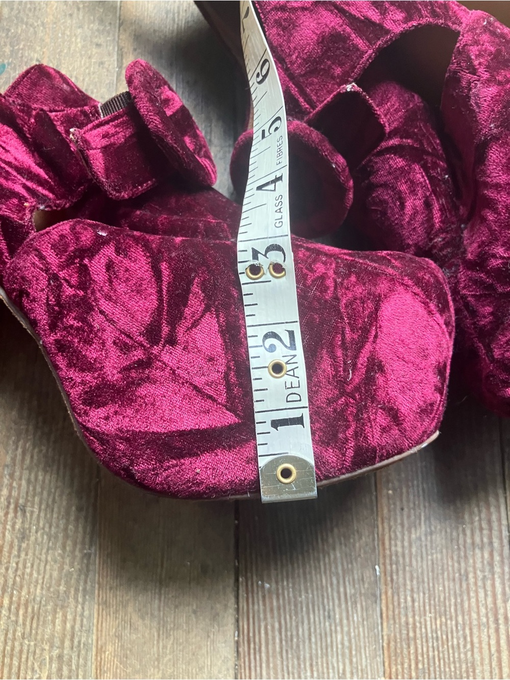 Jeffery Campbell velvet platforms - Picture 9 of 10